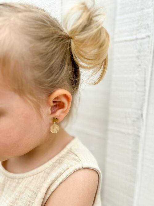 Bijoux enfants- Boucle d'oreilles enfant "Les élégantes"