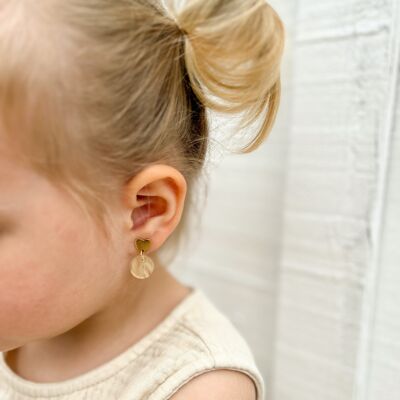 Bijoux enfants- Boucle d'oreilles enfant "Les élégantes"
