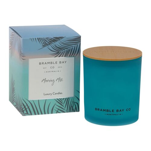 300g Morning Mist Oceania Soy Wax Scented Candle - By Bramble Bay