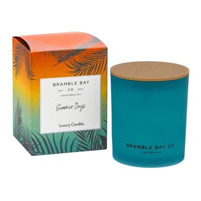 300g Summer Days Oceania Soy Wax Scented Candle - By Bramble Bay