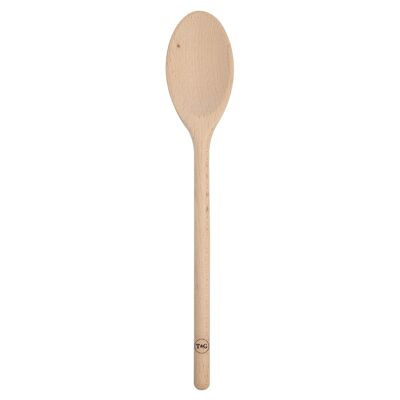 30cm FSC Beech Wooden Spoon - Brown - By T&G