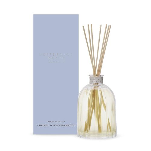 350ml Crushed Salt & Cedarwood Scented Reed Diffuser - By Peppermint Grove