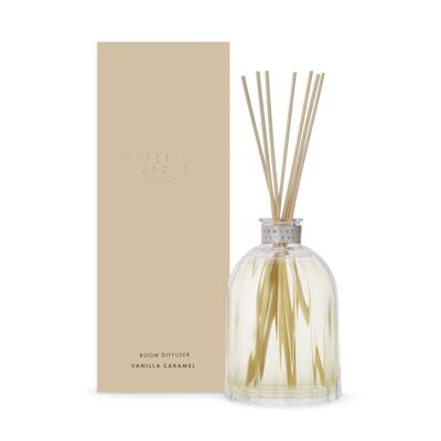 350ml Vanilla Caramel Scented Reed Diffuser - By Peppermint Grove