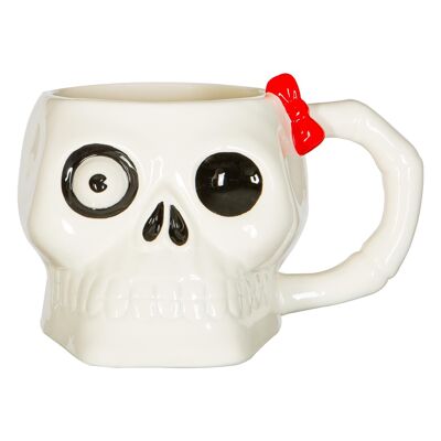 Taza de gres Calavera Halloween 750ml - By Fax Potato
