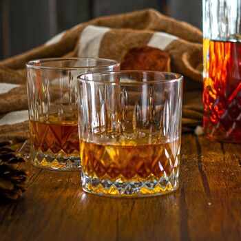 Argon Tableware Ensemble de 7 verres à décanter à whisky 3