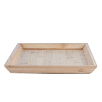 Argon Tableware Serviertablett aus Bambus – 33 x 25 cm