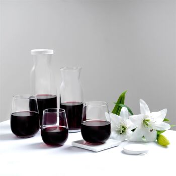 Argon Tableware Carafe à Eau en Verre Brocca - 700ml 5