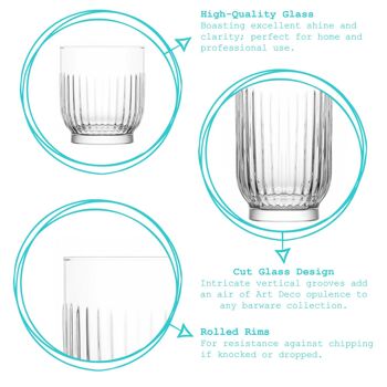 Argon Tableware Verre Highball Campana - 395ml 4