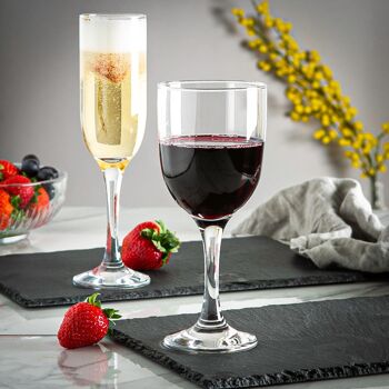 Argon Tableware Verre à Vin Blanc Campana - 290ml - Transparent 3