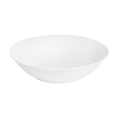 Bol à Pâtes en Porcelaine Argon Tableware - Blanc - 253mm