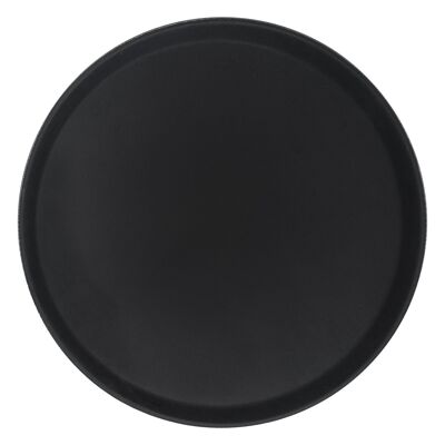 Argon Tableware Bandeja de servicio circular antideslizante - 35 cm (14")