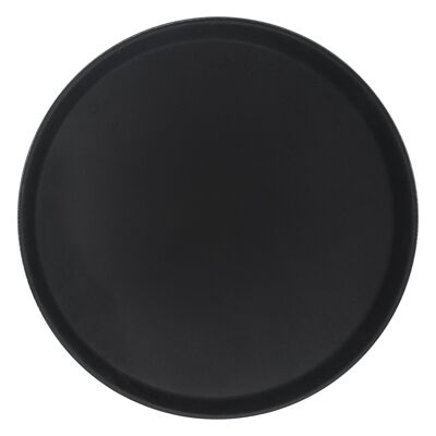 Argon Tableware Plateau de Service Circulaire Antidérapant - 35cm (14")