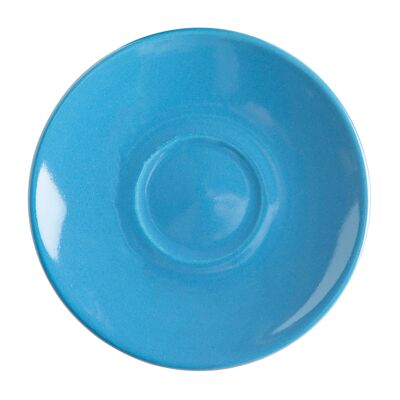 Piattino per espresso colorato Argon Tableware - 11,5 cm - Blu marino