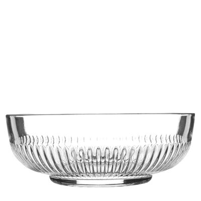 Argon Tableware Campana Servierschale aus Glas – 20 cm – klar