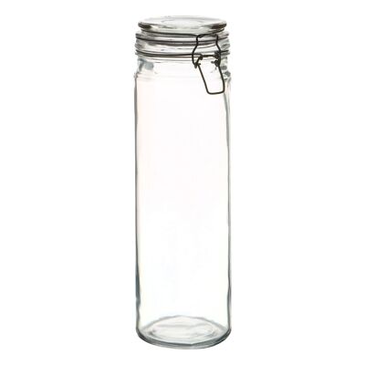 Argon Tableware Glas-Spaghettiglas – 2 Liter – transparenter Verschluss