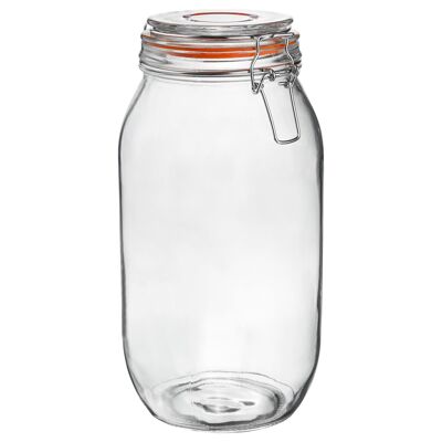 Argon Tableware Aufbewahrungsglas aus Glas - 2000 ml