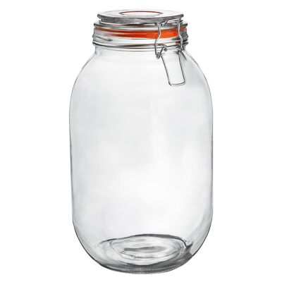 Argon Tableware Aufbewahrungsglas aus Glas - 3000 ml