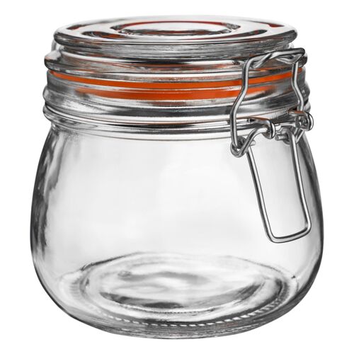 Argon Tableware Glass Storage Jar - 500ml