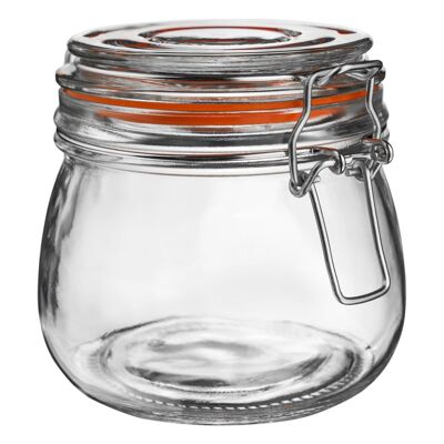 Barattolo di stoccaggio in vetro per stoviglie Argon - 500 ml