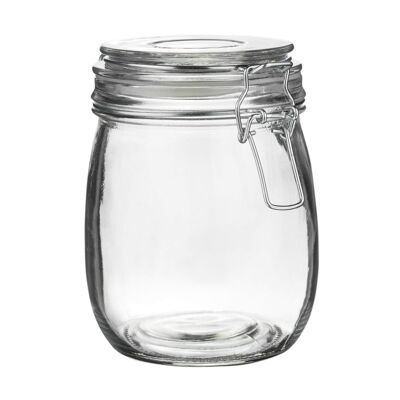 Pot de Conservation en Verre Argon Tableware - 750ml - Joint Transparent