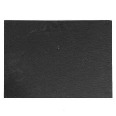 Argon Tableware Mantel individual de pizarra rectangular Linea - 35 x 25 cm