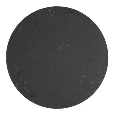 Argon Tableware Linea Round Slate Placemat - 30cm