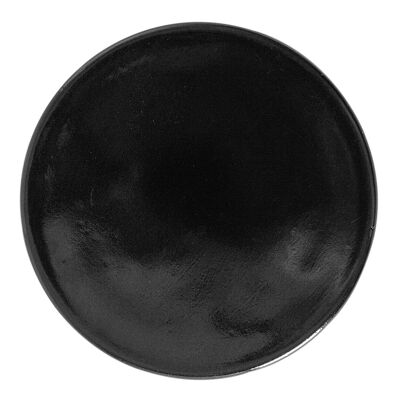 Sottobicchiere metallico Argon Tableware - 10 cm - nero