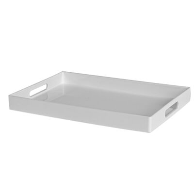 Vassoio da portata rettangolare Argon Tableware - Pezzo centrale - 34.5 cm - Bianco
