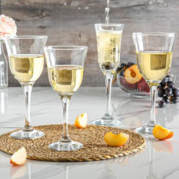 Argon Tableware Flûte à Champagne Tromba - 190ml - Transparent 3