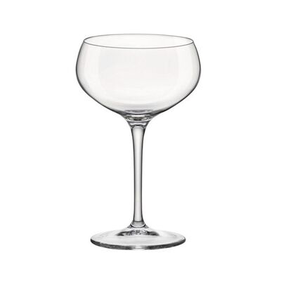 Barkeeper-Glas-Champagner-Coupe-Untertasse – 305 ml – von Bormioli Rocco