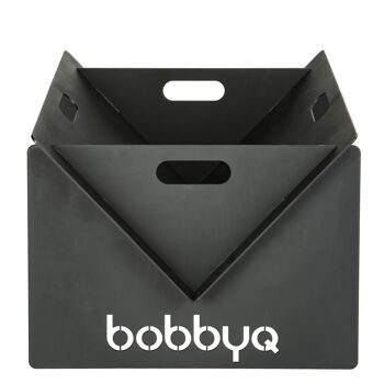 Brasero Portable BobbyQ - 40 x 46 x 30 cm - Noir 7