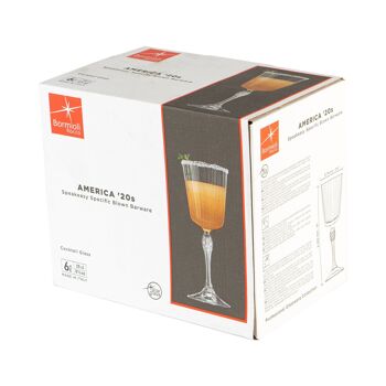 Verre à Cocktail Bormioli Rocco America '20s - 250ml 6