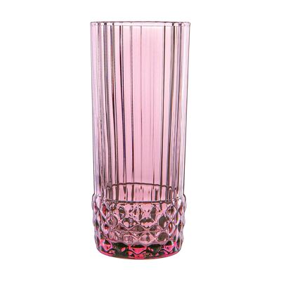 Bormioli Rocco America '20s Highball Glass - 400ml - Lilac Rose