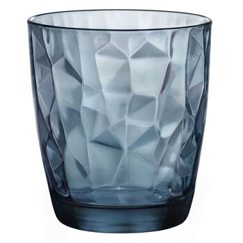 Verre à Whisky Bormioli Rocco Diamond Double - Bleu - 390ml 1