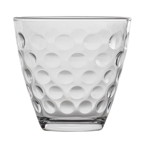 Bormioli Rocco Dots Dimpled Whiskey Glass - 250ml