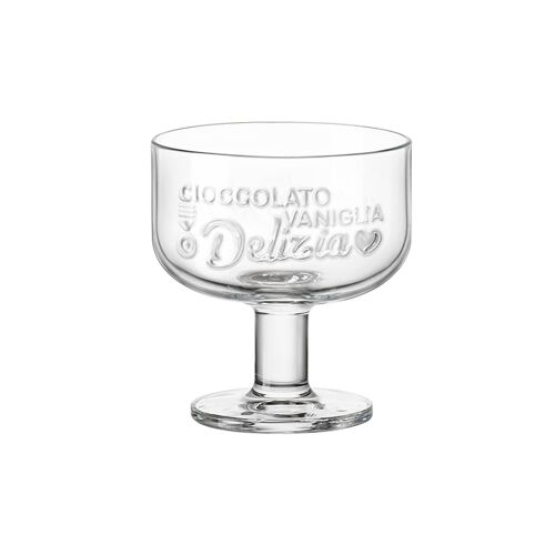 Bormioli Rocco Graphica Dessert Glass - 280ml - Clear