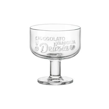 Verre à Dessert Bormioli Rocco Graphica - 280 ml - Transparent 1