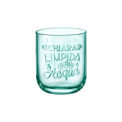 Bormioli Rocco Graphica Water Glass - 300ml - Green