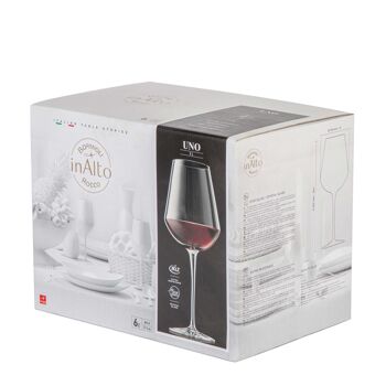 Bormioli Rocco Inalto Uno Verre à Vin Extra Large - 640ml 5