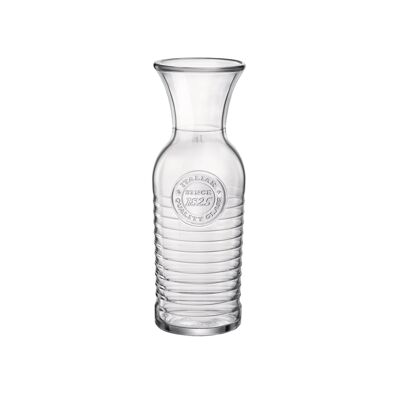 Bormioli Rocco Officina 1825 Wasserkaraffe aus Glas - 1,2 Liter