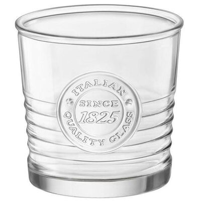 Bormioli Rocco Officina Vasos dobles para beber whisky / licor antiguo - 300 ml