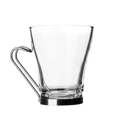 Bormioli Rocco Oslo Tee Kaffee Latte Glas - Klar - 220ml