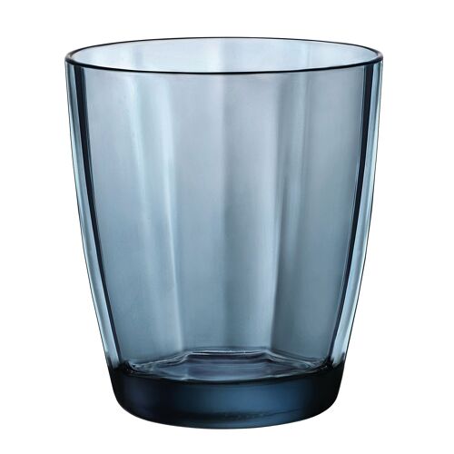 Bormioli Rocco Pulsar Whiskey Glass - Blue - 300ml