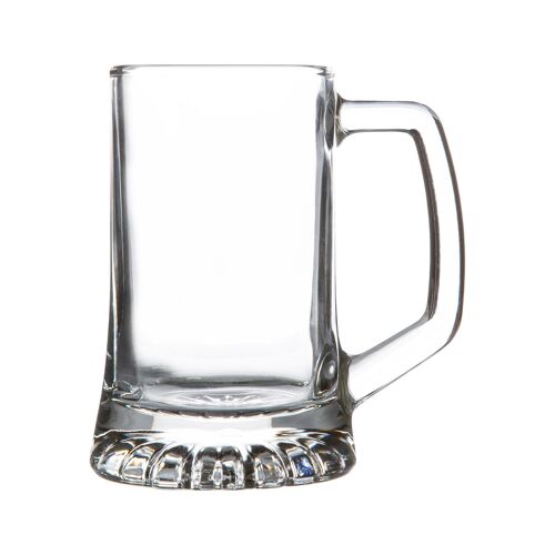 Bormioli Rocco Stern Tankard Glass Beer Mug - 290ml