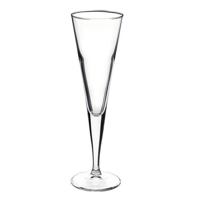 Flûte à champagne en verre Bormioli Rocco Ypsilon - 160 ml