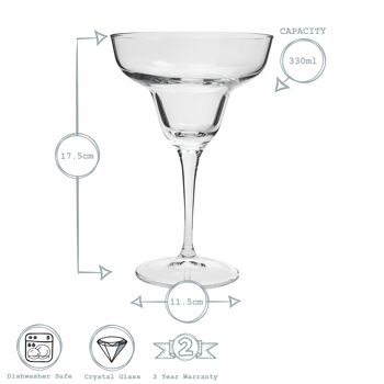 Verre à cocktail Bormioli Rocco Ypsilon Margarita - 330 ml 5