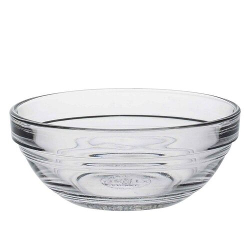 Duralex Lys Clear Stacking Glass Food Bowl - 90mm