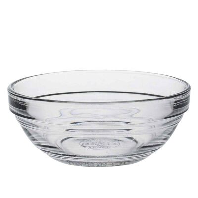 Duralex Lys Clear Stacking Glass Food Bowl - 90mm