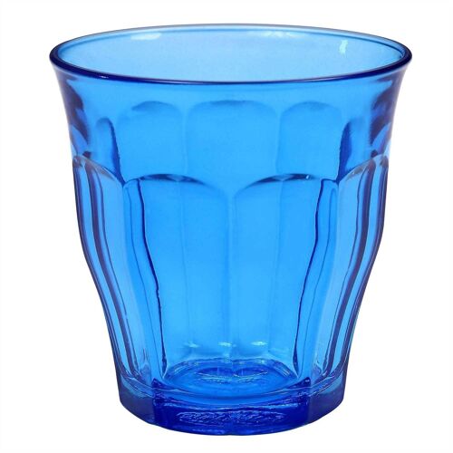 Duralex Picardie Glass Drinking Tumbler - Blue - 250ml
