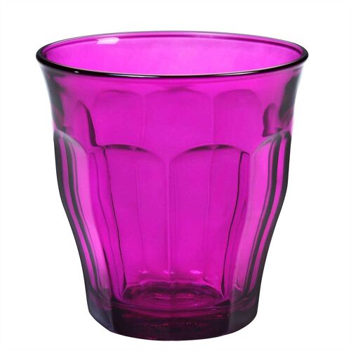 Duralex Picardie Glass Drinking Tumbler - Purple - 250ml